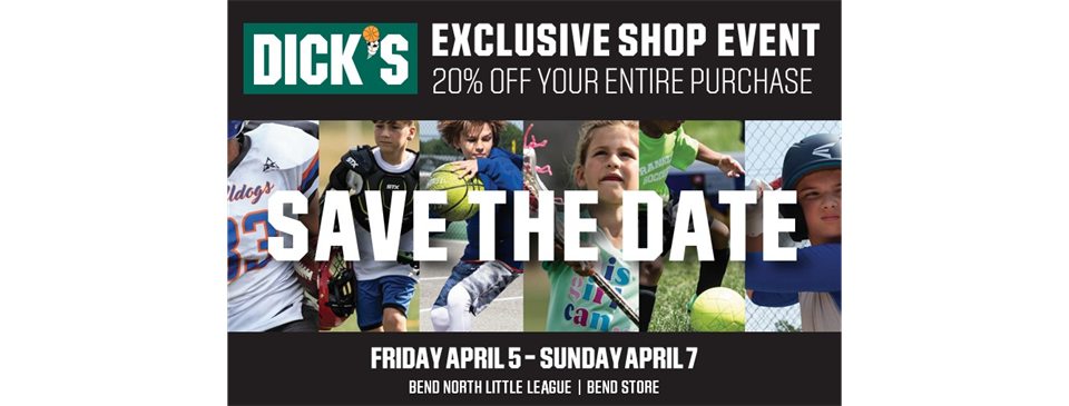 BNLL & Dick's Sporting Goods - Sales Weekend - March 8th - March 10th